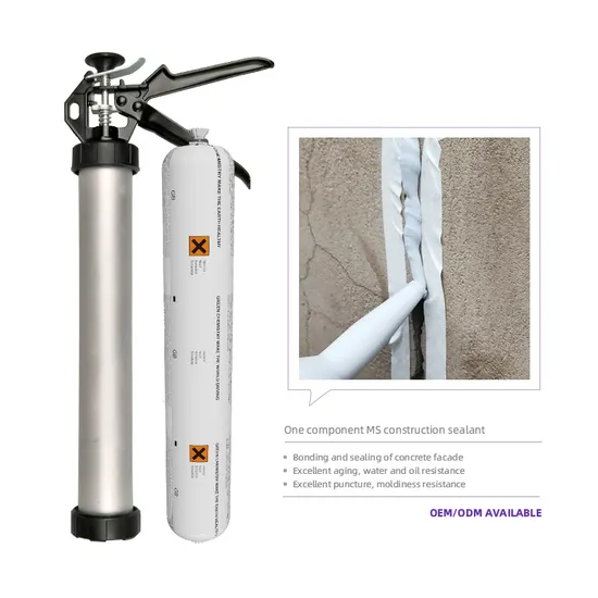 Selante híbrido de polímero MS de baixo módulo para vedação de juntas/silano